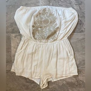 Charlotte russe strapless romper